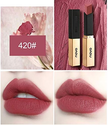 Amazon Co Jp Symboat 1pcs 女性 マットな口紅 リップスティック 防水 長持ち ベルベットリップスティック 恋する唇 携帯便利 魅力 優れる発色 ビューティ用品 パーティメイク 通勤 デート Beauty