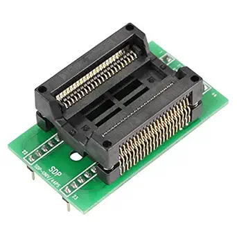 Small IC Test Adapter Programmer, 2.3 * 1.3in PSOP44 to DIP44/SOIC44 Practical IC Test Socket Programming Adapter, for IC Testing Data Converting