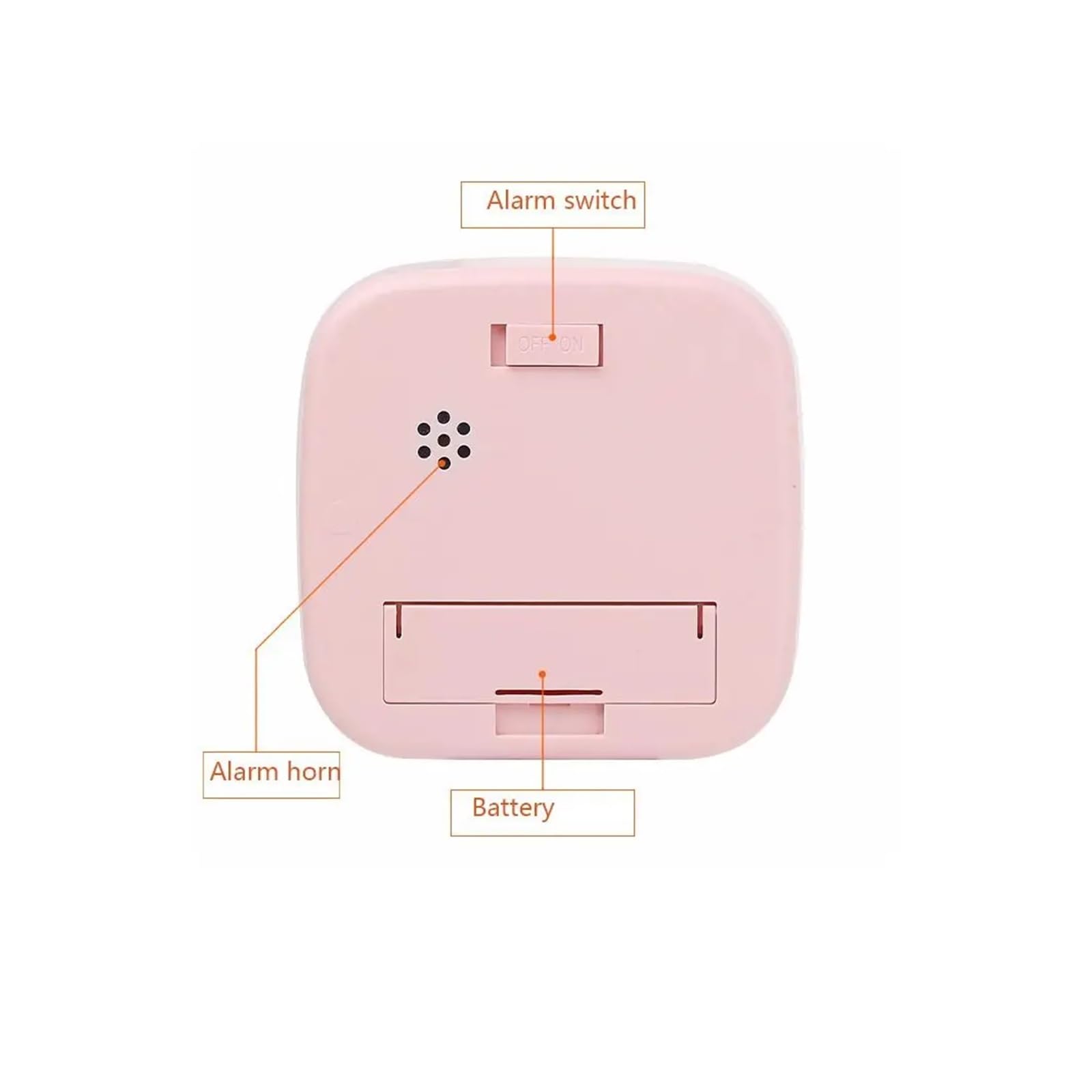 strumento per la gestione del tempo, Timer il conto alla rovescia, timer digitale, da cucina(Pink)