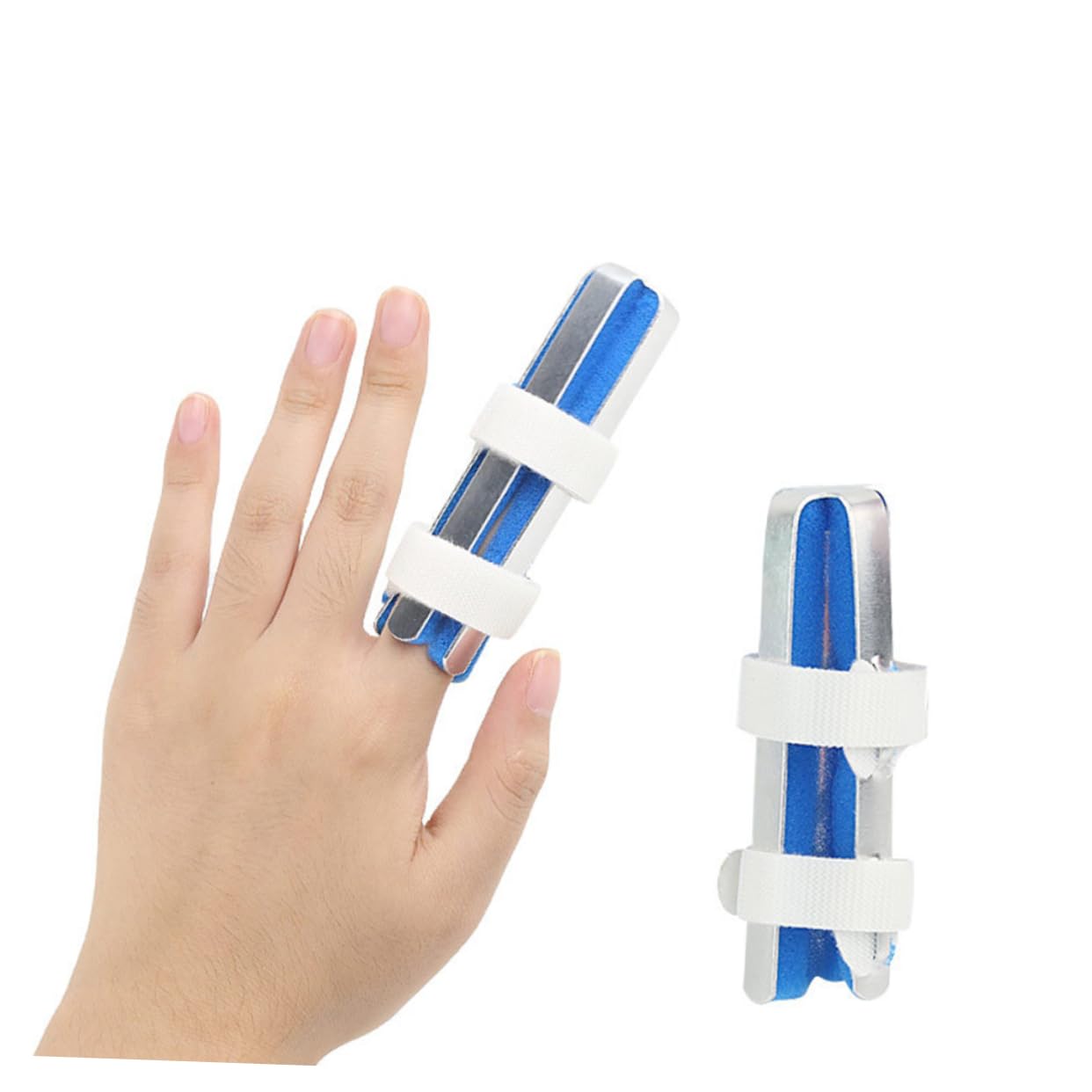 Beavorty Finger Fixer for Injury Finger Protectors Stabilizer Splint for Broken Support Brace Size l Comfortable Finger Fixator