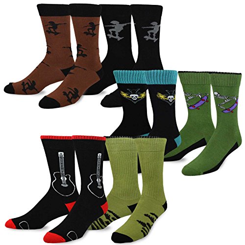 Men's Colorful Novelty Cotton Socks for Men