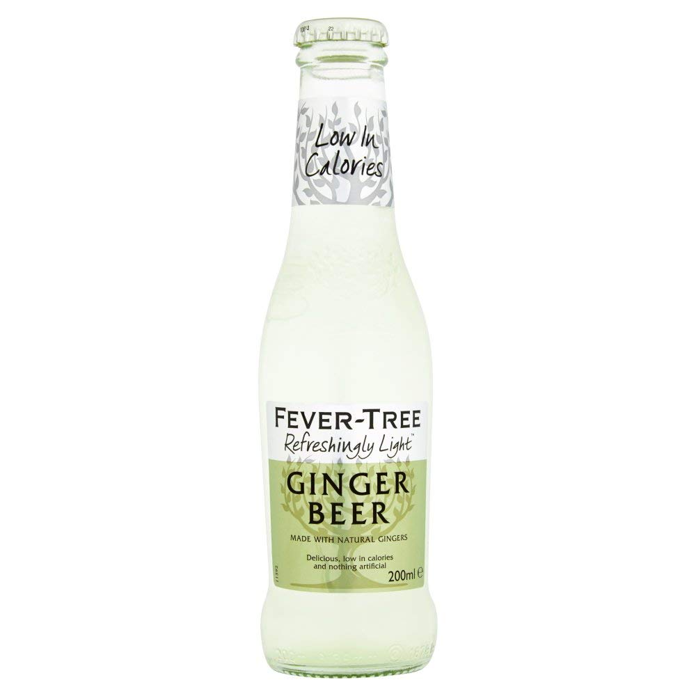Fever Tree – Erfrischend helles Ingwer-Bier, 200 ml, Glasflasche (12 Stück)