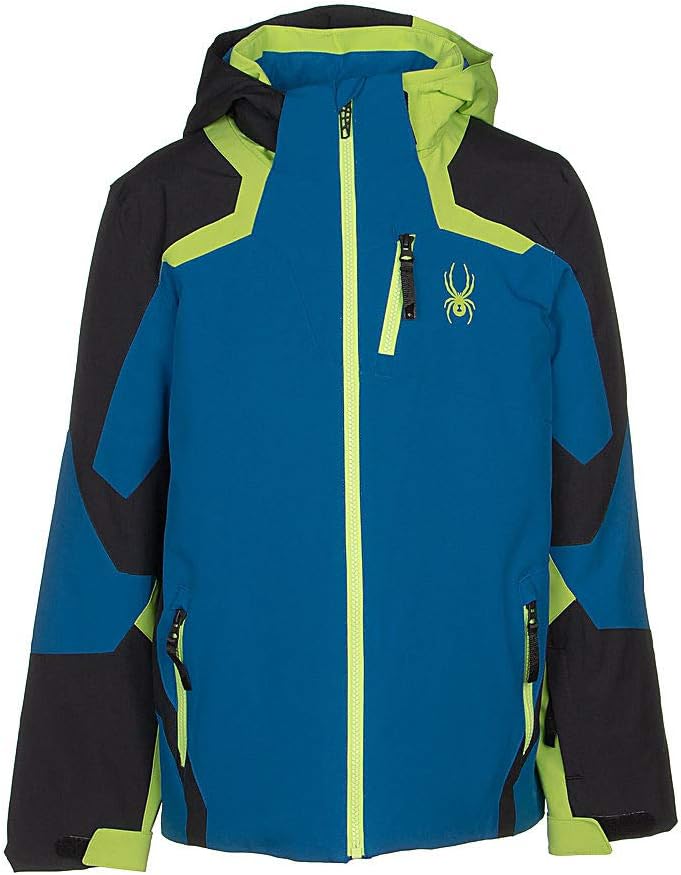 Spyder Boy's Leader Jacket (Big Kids) Old Glory 8 Big Kid