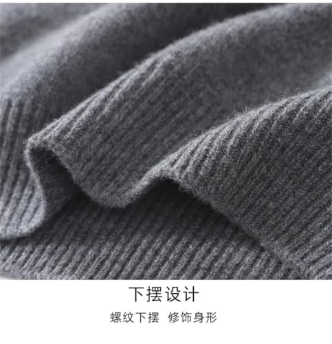 Men's Sweater POLOL Neck Sweater Lapel Button Cashmere Sweater Business Knitting Bottoming4