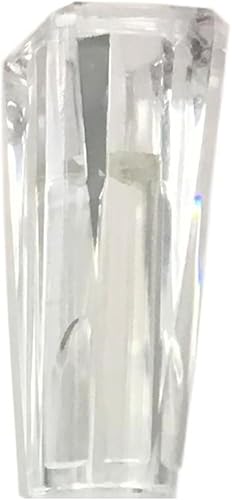 Miniatura 5 de Varita inclinable transparente de repuesto con gancho y agarre (36 pulgadas de largo, paquete de 3 piezas)