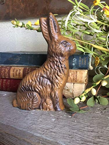 Primitive-Chocolate-Bunny-Rabbit-Resin-Mold-Figurine-5-for-Party-Decorations-Craft-Holiday-Home-and-Christmas-Decor Primitive Chocolate Bunny Rabbit Resin Mold Figurine 5 for Party Decorations Craft Holiday Home and Christmas Decor