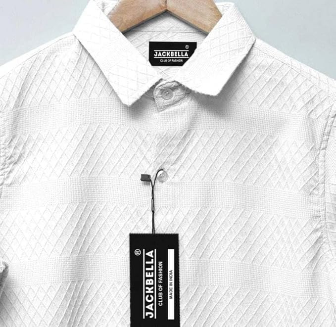 Image of Men's Solid Linen Cotton Shirt, Casual, Plain, Full Sleeve, Summer-Regular Fit, Stylish, Everyday Formal Wear
