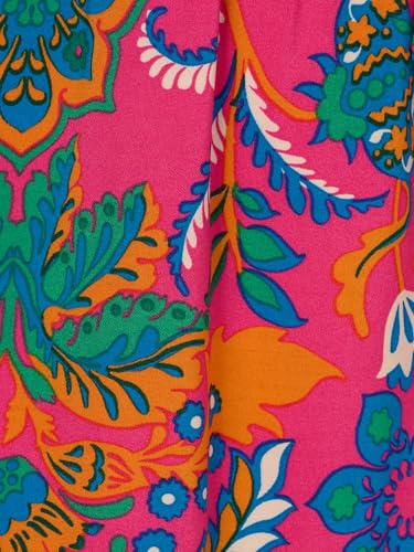 Image of Adrianna Papell Printed Short Flounce Dress