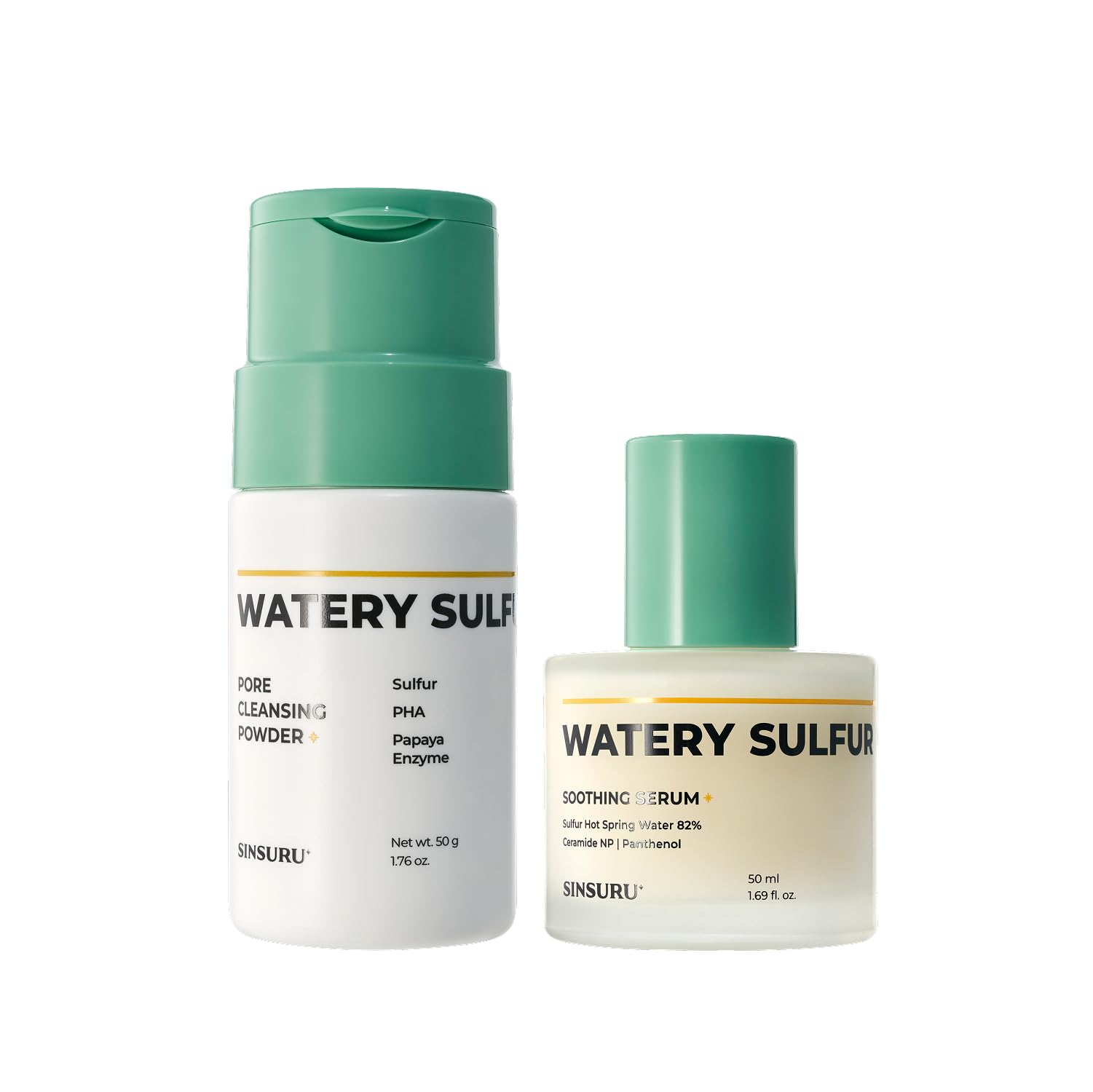 Amazon.com: SINSURU Watery Sulfur Acne Care Duo 1 – Soothing Serum