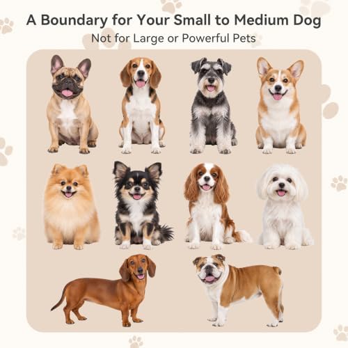All-Metal Free Standing Dog Gate, 24" Tall Foldable Indoor Pet Gate — 사진 7
