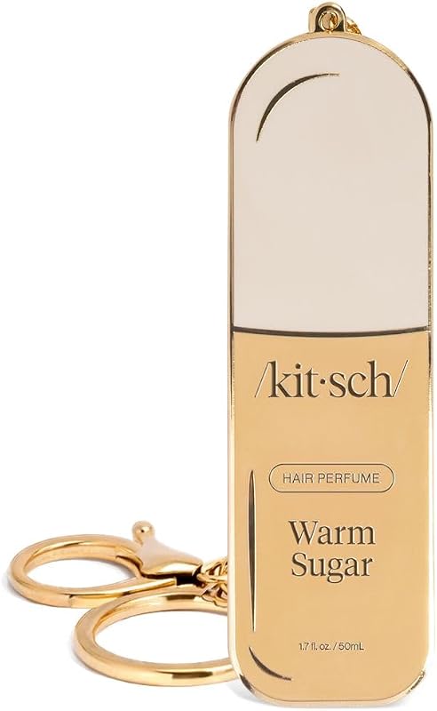 Kitsch Chaveiro e Pingente para Bolsa com Design de Perfume para Cabelo, Warm Sugar, 1 unidade