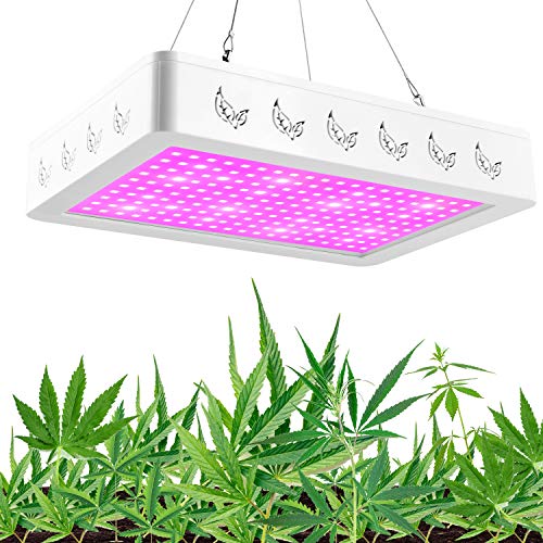 OOYCYOO LED Plant Lamp 1200W, LED Grow Light Plant Light for Greenhouse 200 LEDs Red Blue Full Spectrum, Growth Lamp Full Spectrum Growth Lamp for Seedling, Garden, Flowers, Indoor Garden Grow Lamp
