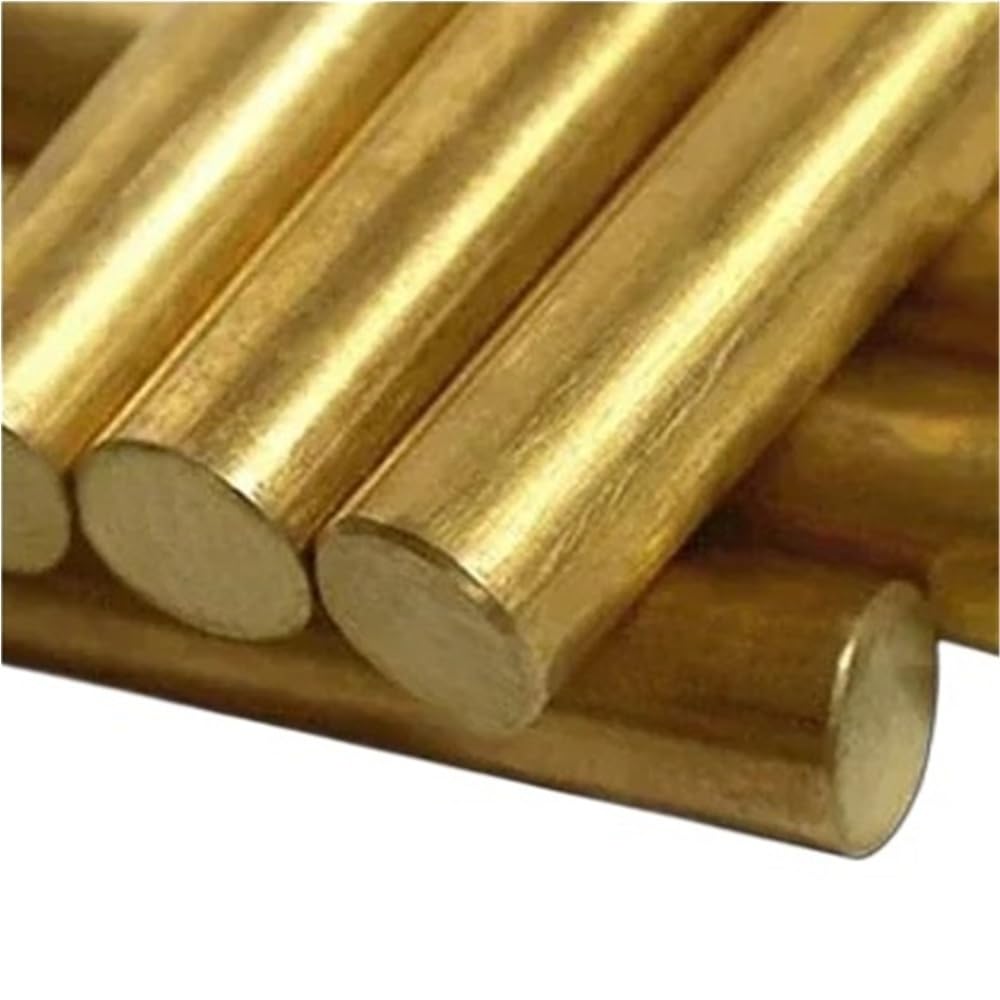 Barra solida in ottone H62 da 1 pezz0, barra rotonda saldabile for macchinari, diametro 30-60 mm, for utensili da taglio fai da te(40x100mm)