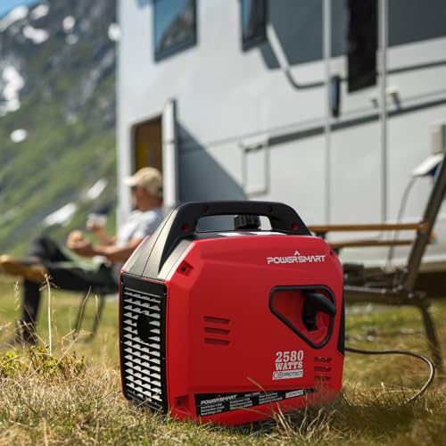 Powersmart PS5020W-AIUS-DP1 2580-Watt Gas Powered Portable Inverter Generator, Super Quiet thumb #7