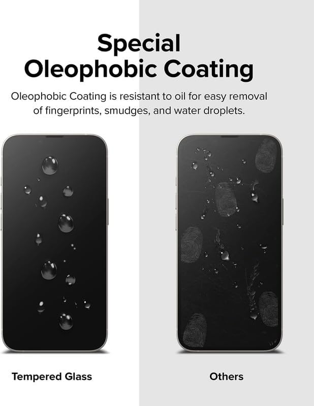 Image of DPJ Matte Tempered Glass for iPhone 13 /13 Pro /14 /16E /17E (6.1 Inch) With Installation Kit | Military-Grade Screen Protector | Edge to Edge Coverage |9H Hardness |Bubble-Free | Case Friendly | [Matte] [Pack of 1]
