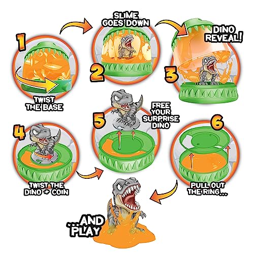 Craze Magic Slime Dinorex Capsule, Slime Capsule