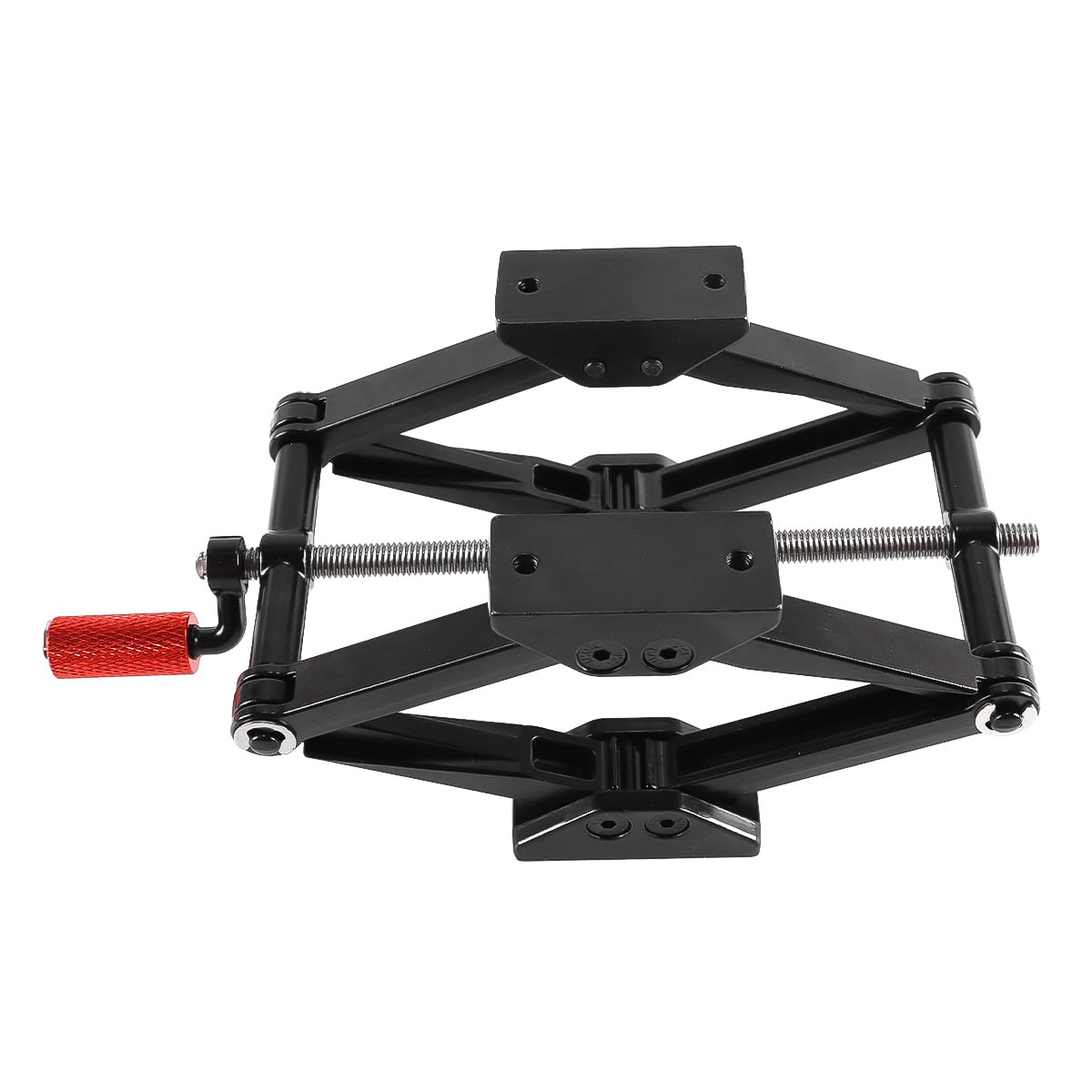 Laroal RC Car Work Stand Aluminum Alloy Lift Work Stand Repair Workstation for 1/8 1/10 Scale RC Crawler Car Truck Buggies (Red) - Image 3