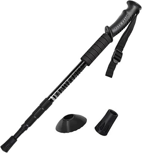 Hiking Sticks, Anti-Shock Telescopic Trekking Poles, Lightweight, Non-Slip, Steady & Sturdy Aluminum Alloy Hiking Pole for Trekking or Walking
