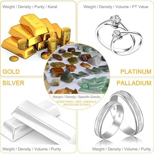 High Precision Digital Electronic Gold Purity Tester, 300g Precious Metal Verifier, Professional Karat Analyzer, Jewelry Assayer, Accurate Alloy Detection Machine