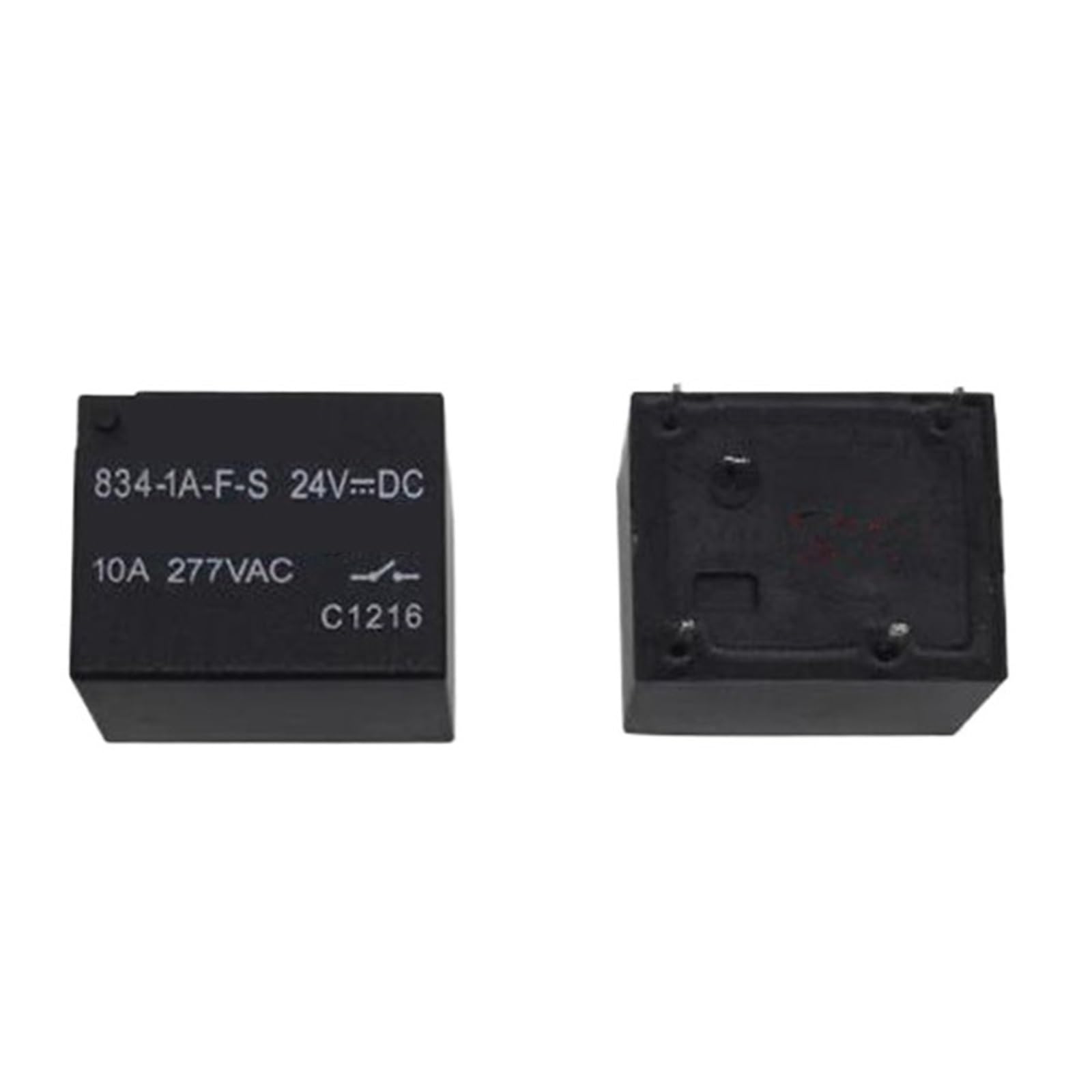 Relais 834-1A-F-S-24VDC 4PIN pour réparer les pannes d'alimentation 24V DC sur carte électronique