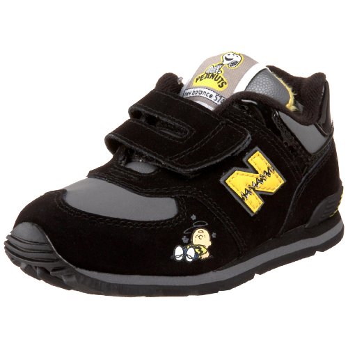 Image of New Balance Kids 574 New-b V2 Familiar Ground Hook and Loop Sneaker