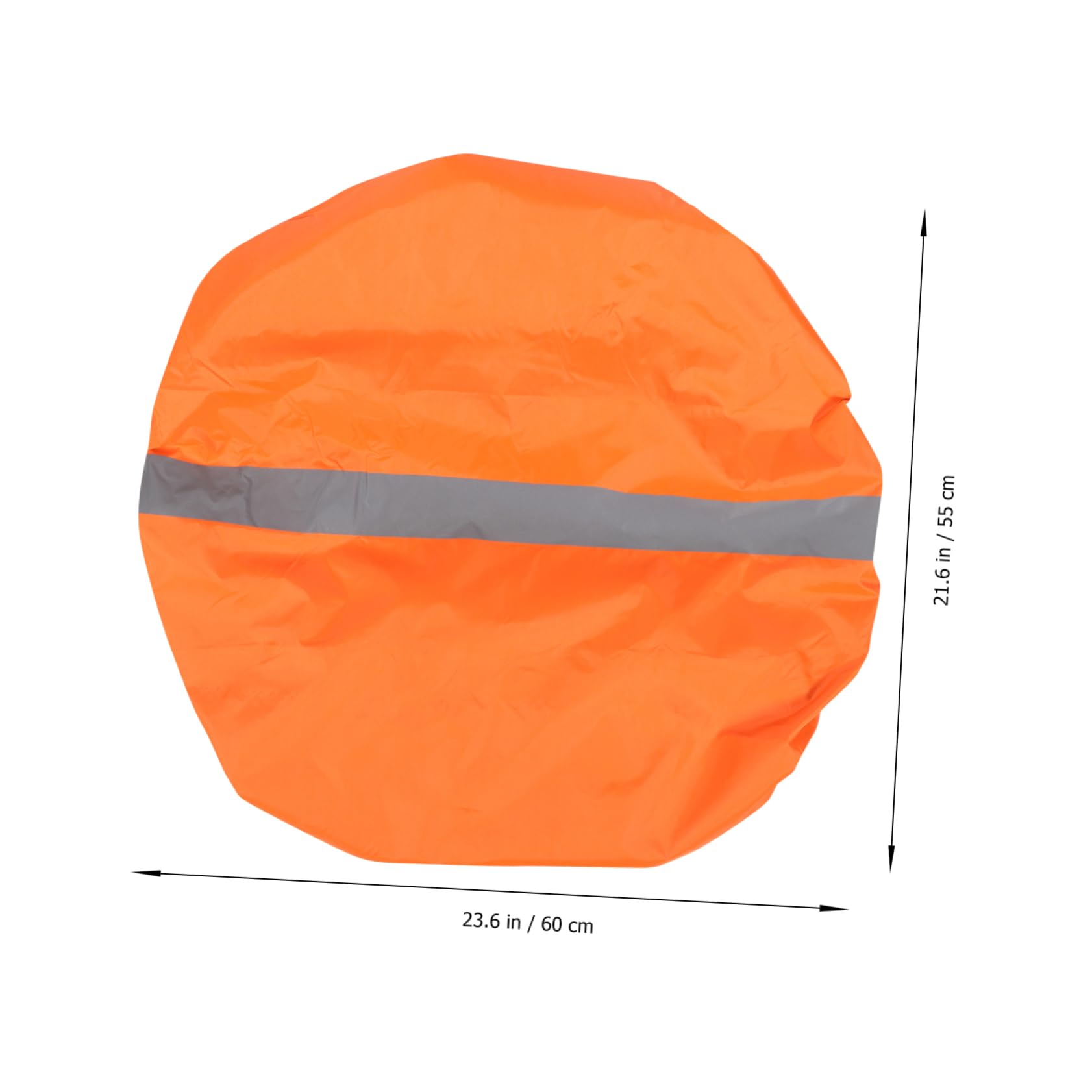BESPORTBLE 3pcs Reflective Outdoor Backpack Rain Cover High Visibility Protector for Hiking Camping Biking Scratch-Resistant Durable Secure Fit