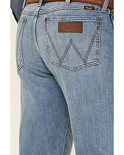 Image of Wrangler Men's Retro Slim Fit Straight Leg Jean