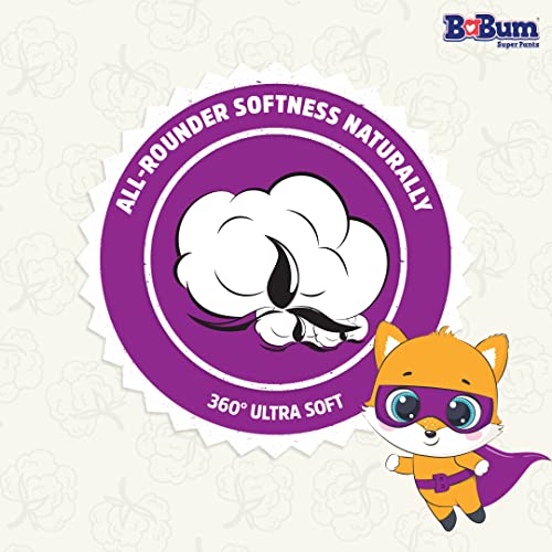 Image of Babum Baby Premium Diapers | Large-34 counts | Wetness Indicator | Anti Rash | up to 12 hrs Absorption | 9-14 Kg | Soft & Comfortable