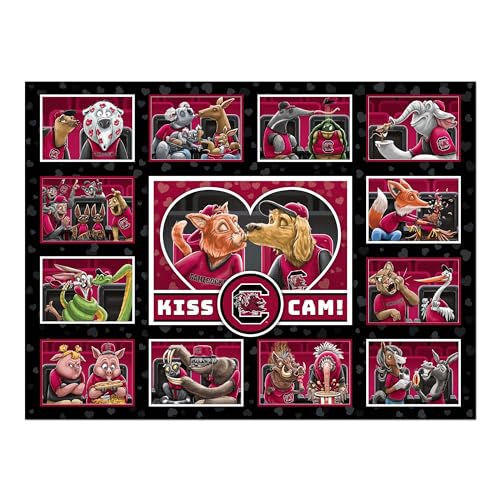 Image of YouTheFan NCAA South Carolina Gamecocks inchKiss Cam inch 500 Puzzle