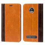 [Tapa Cover] Funda Motorola Moto Z2 Play Tapa se puede abrir/doblar hasta 360° y, por lo tanto, no estorba al hablar por teléfono o al escribir.