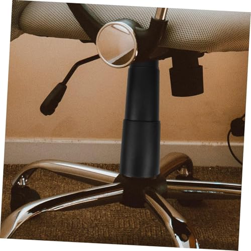 Image of Css Telescoping Gas Cylinder Lift Dust Cover Shroud for Office Chair, Black, 33 cm x 11.4 cm