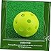 TOYANDONA 12pcs Indoor Golf Practice Balls Hollow Out Design for Balanced Flight Bright Training Balls for All Ages Skill Levels for Indoor Sports Practice