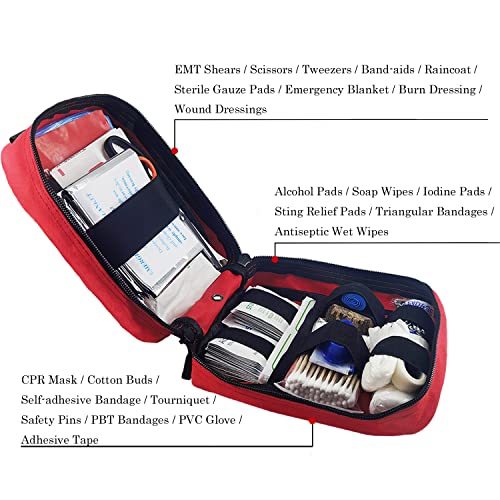 Carlebben SEMTMSRD Emt Pouch Molle Ifak Pouch Tactical Molle Medical First Aid Kit Utility Pouch thumb #3
