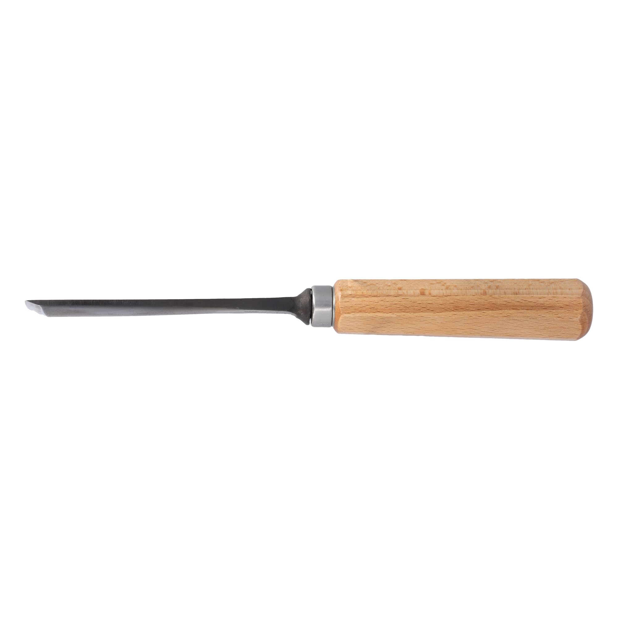 Stubai 520360 typ 3 z drewnianym uchwytem, dłuto do rzeźbienia w drewnie, złoty/beżowy, 60 mm