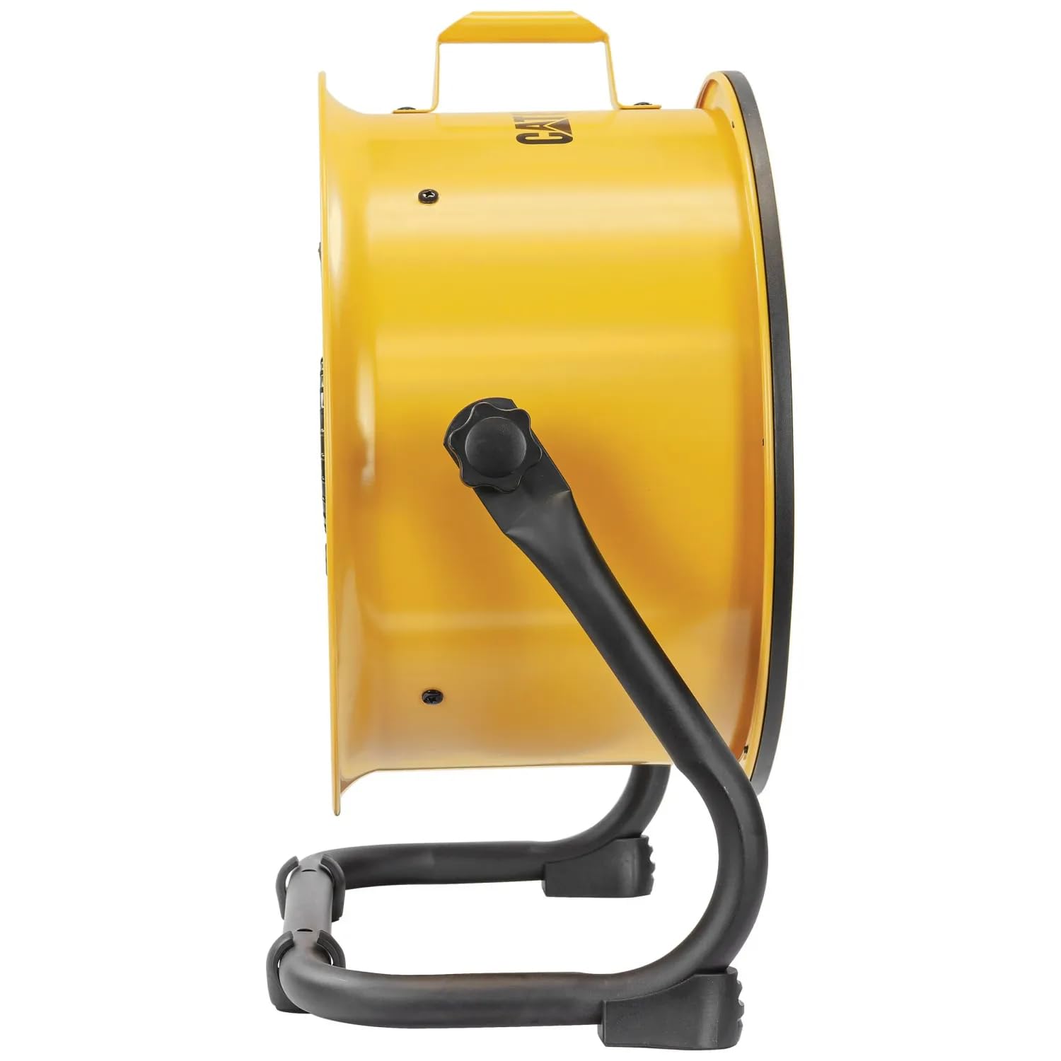 CAT Ventilatore da Pavimento HVD14AC Ø 35 cm 120W 4 Velocità 27 m³/min 3 Pale in Alluminio Orientabile Montaggio a Parete Maniglia Integrata Uso Domestico e Professionale
