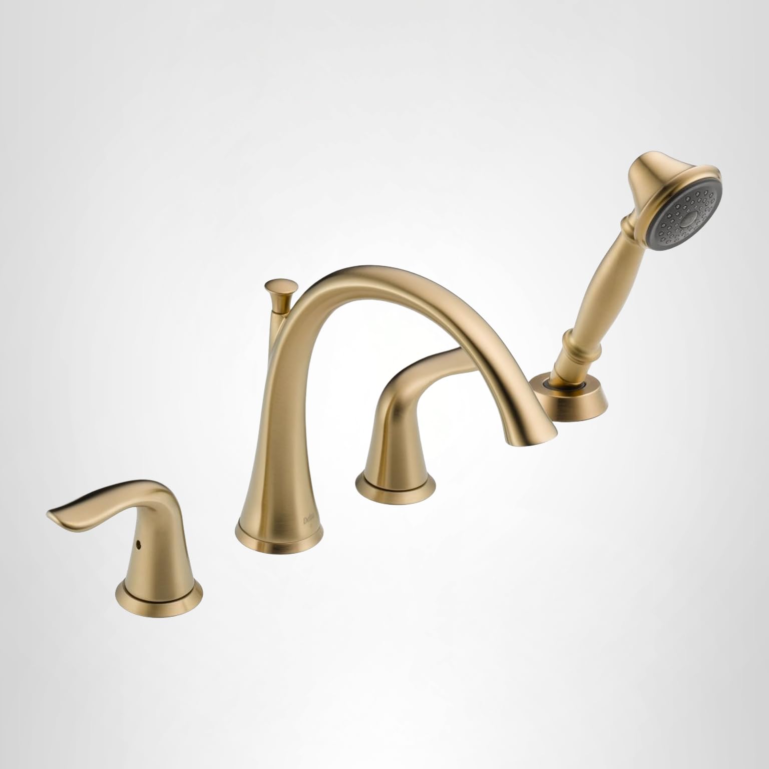 Delta Faucet T4738-CZ Lahara Roman Tub With Handshower Trim