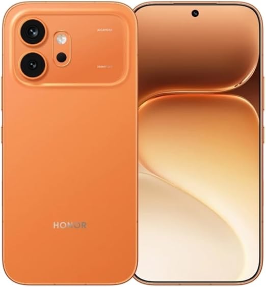 Honor 600 Dual-SIM 512GB ROM + 8GB RAM (GSM Only | No CDMA) Factory Unlocked 5G Smartphone (Orange) - International Version