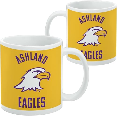 Miniatura 2 de GRAPHICS & MORE Ashland University Eagles - Taza de café de cerámica con el logotipo de los Eagles, tazas de regalo novedosas para café, té y