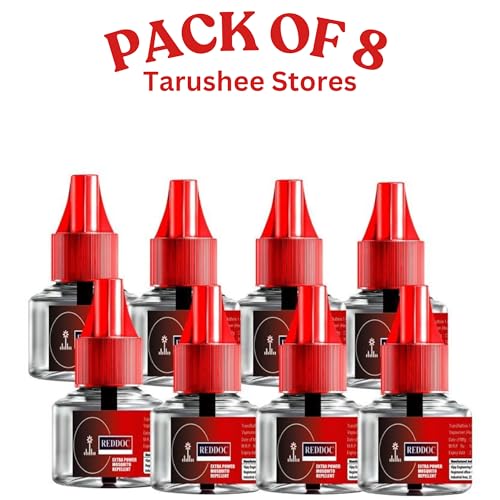 Image of Extra Power Mosquito Repellent Refill | Natural Protection Against Dengue and Mosquitoes | Compatible with Electric Vaporizer Machines Long-Lasting Mosquito Repellent for Home Use (PACK OF 8)