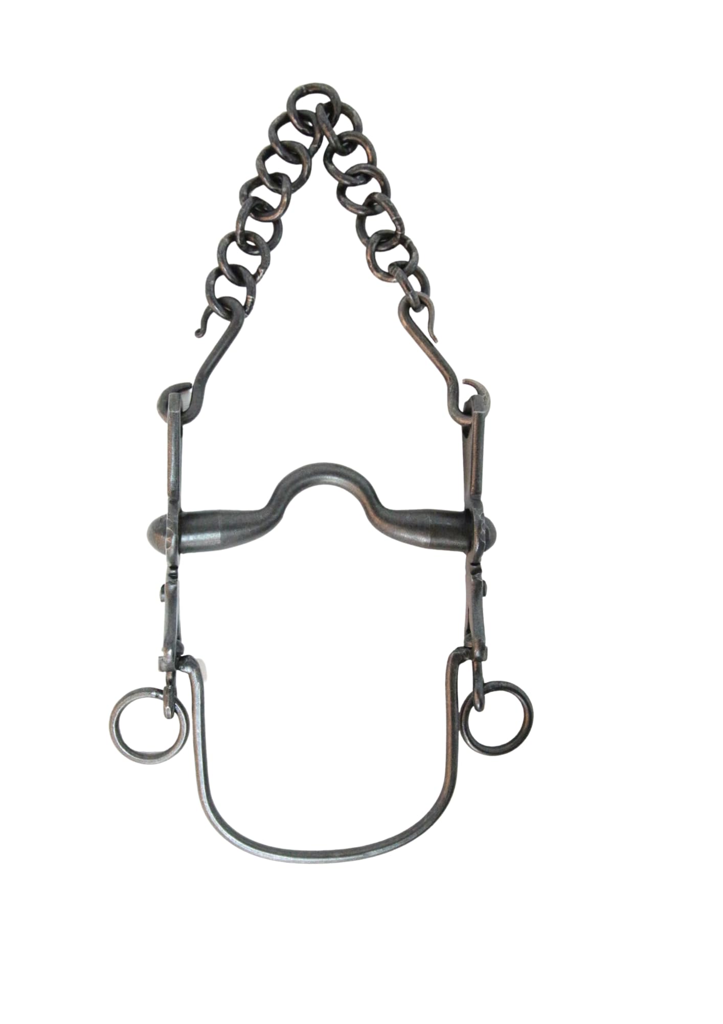 Bocado vaquero fragua embocadura asa caldera | Modelo Fijo | Tamaño K (5 cm / 10 cm) | Equipamiento para el caballo | Producto de Guarnicionería | Los Nietos