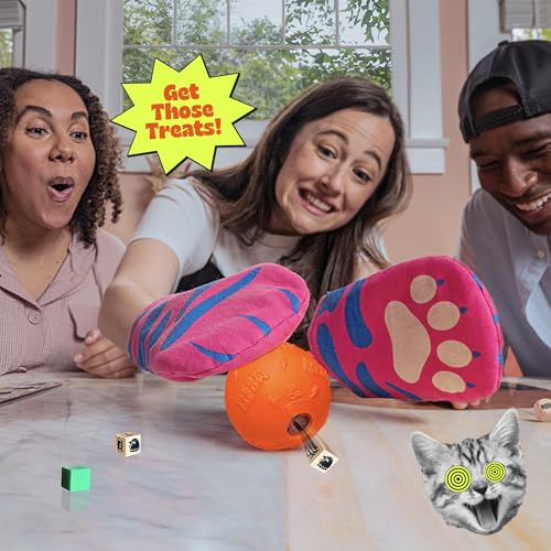 The Cat Mitt Game – Hiss-Terically Fun Party Game for all the Family! Plastic-Free, Eco Board Game, Oven Mitt Game Night, Tabletop, Strategy, Funny Family, Summer, Best Birthday Gift, Meow Meow, Gag,