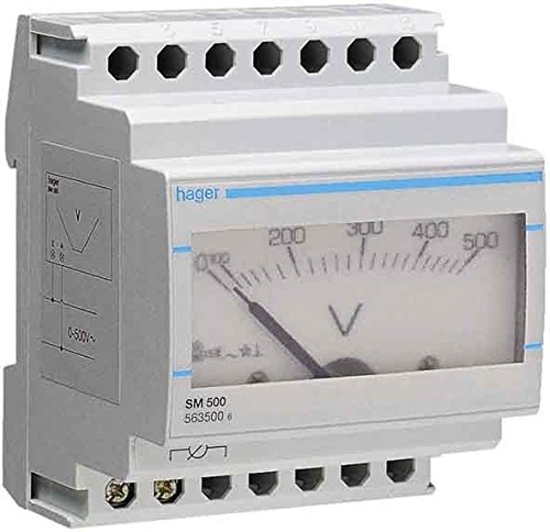 Amper. analóg.0-400A,lect.c/transf.SR400