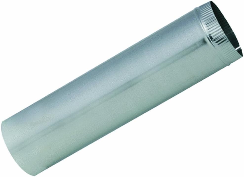 Manufacturing 8 in. Dia. x 24 in. L Galvanized Steel Furnace Pipe