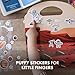 Space Sticker Book: Reusable Puffy Sticker Activity Book for Kids