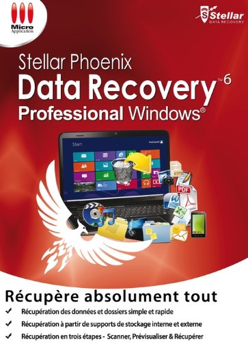 Stellar Phoenix Windows Data Recovery 6 Pro [Téléchargement]