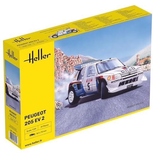 heller Peugeot Rally 205 1/24 Ev 2
