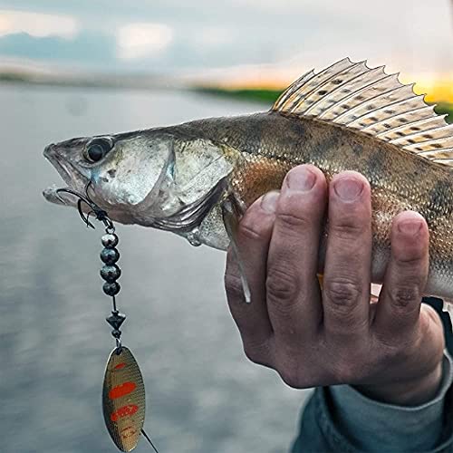 Bhina 50 Stück Drillingshaken Kohlenstoffstahl,Angelhaken Drillingshaken,Kohlenstoffstahl Angelhaken,Drillinge… – Bild 7