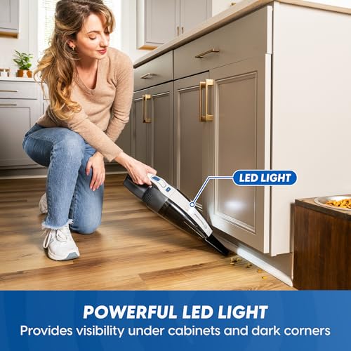 Image of Vacmaster Cordless Hand Vacuum Protable Pet Vacuum with Motorized Nozzle