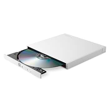 Logitec製　ポータブル DVDドライブ　LDR-PWA8U3CVWH　ホワイト Amazon.com: ロジテック Logitech LDR-PWA8U3CVWH Portable DVD