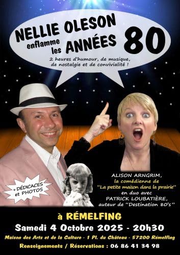 『Nellie Oleson enflamme les années 80』のカバーアート